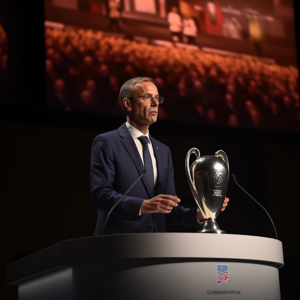 世体：2024年欧足联代表大会&欧国联抽签从马德里移师巴黎